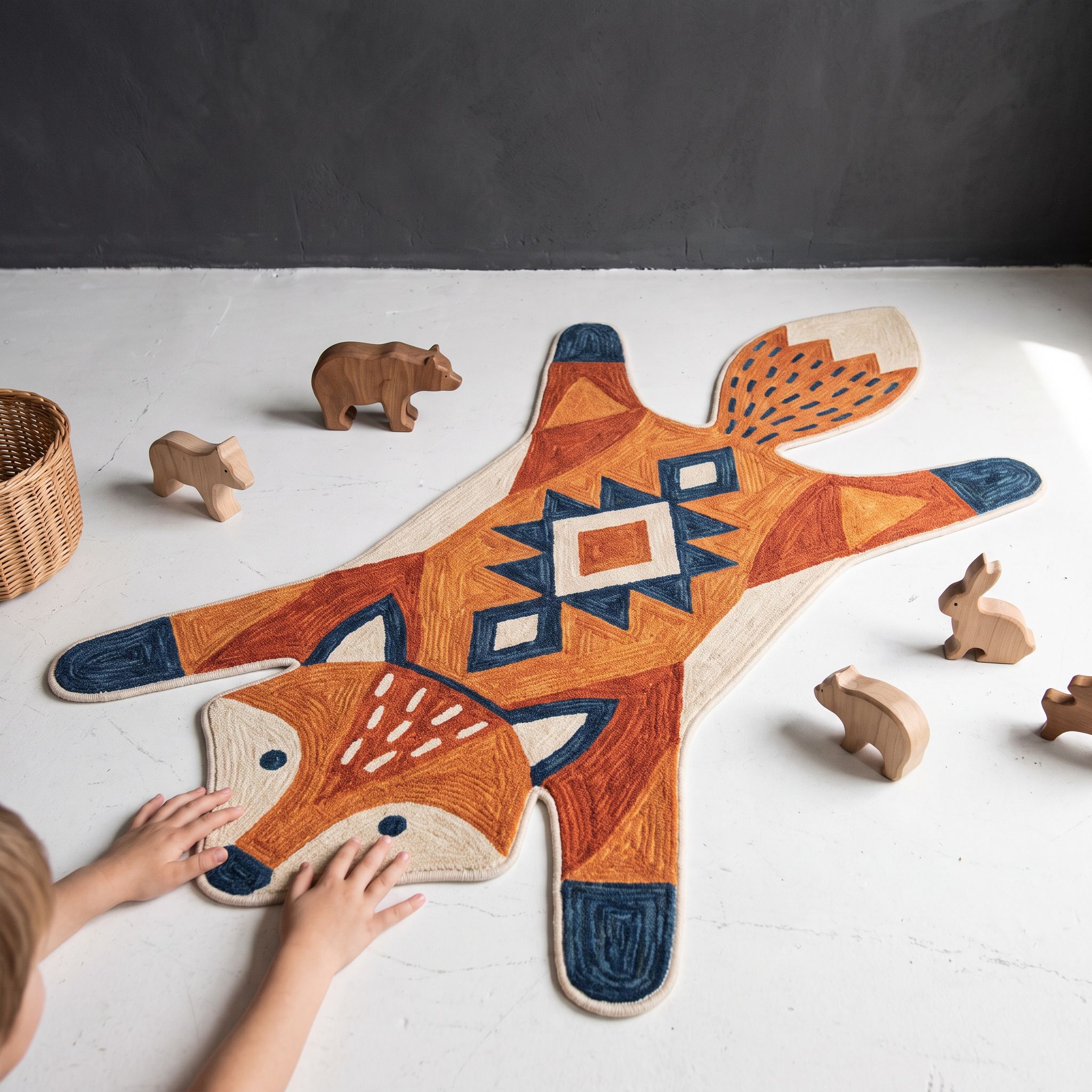 tapis chambre enfant fille